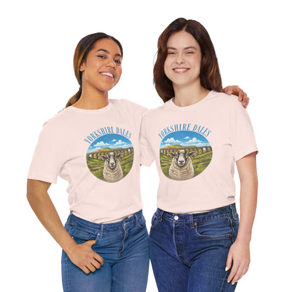 Yorkshire Dales Sheep T-Shirt — Scenic Countryside Tee