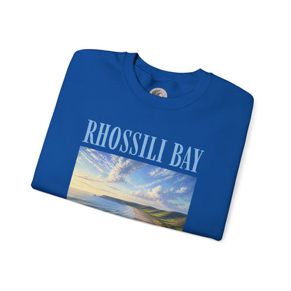 Rhossili Bay Scenic Crewneck Sweatshirt