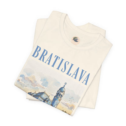 Bratislava Watercolor Church T-Shirt