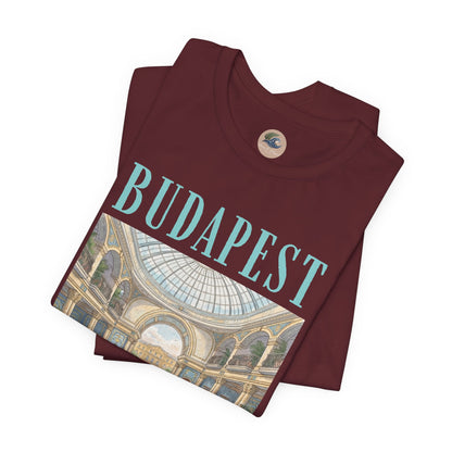 Budapest Thermal Baths Graphic Tee — Vintage Spa Travel T-Shirt