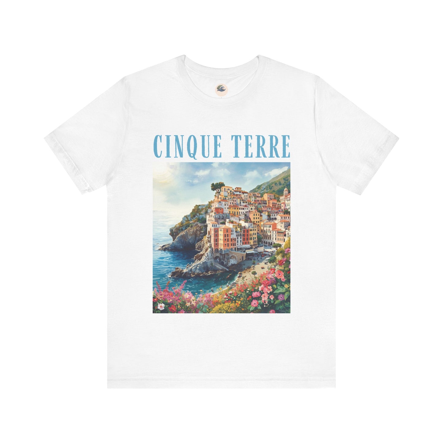 Cinque Terre Scenic Tee — Italian Coastline Travel T-Shirt