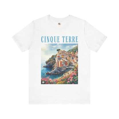 Cinque Terre Scenic Tee — Italian Coastline Travel T-Shirt