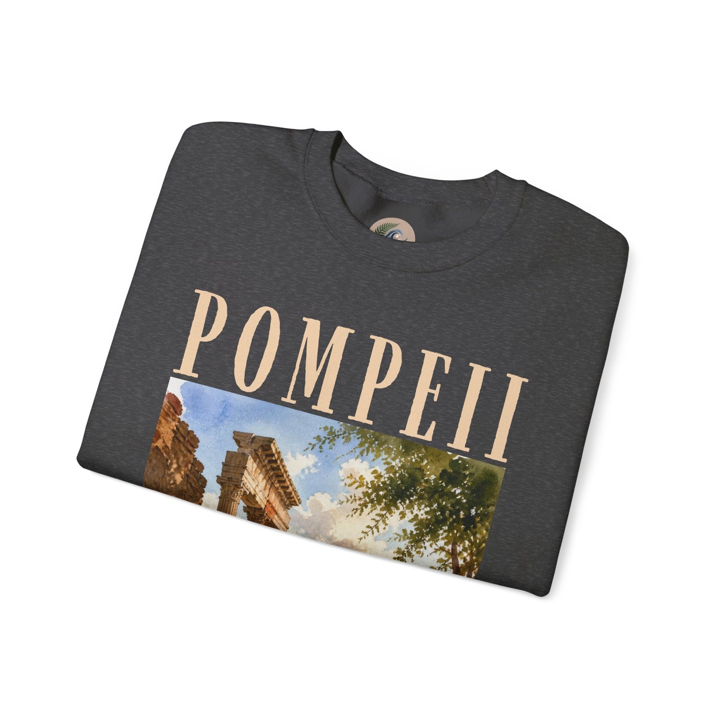Pompeii Ruins Vintage Crewneck Sweatshirt