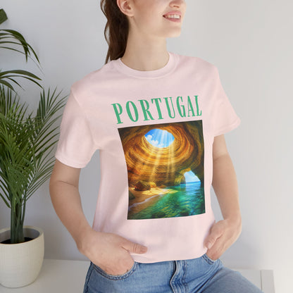 Portugal Benagil Cave Graphic Tee
