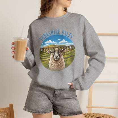 Yorkshire Dales Sheep Crewneck Sweatshirt