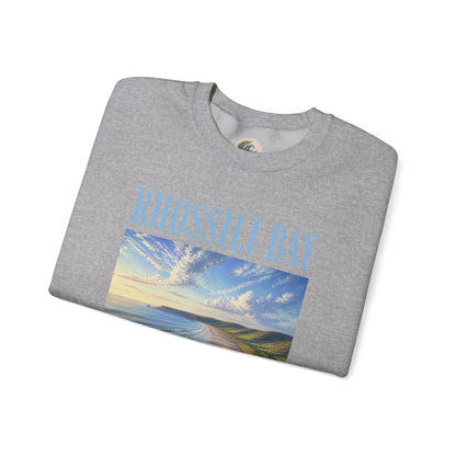 Rhossili Bay Scenic Crewneck Sweatshirt