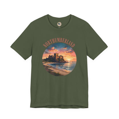 Northumberland Castle Sunset T‑Shirt