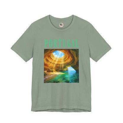 Portugal Benagil Cave Graphic Tee