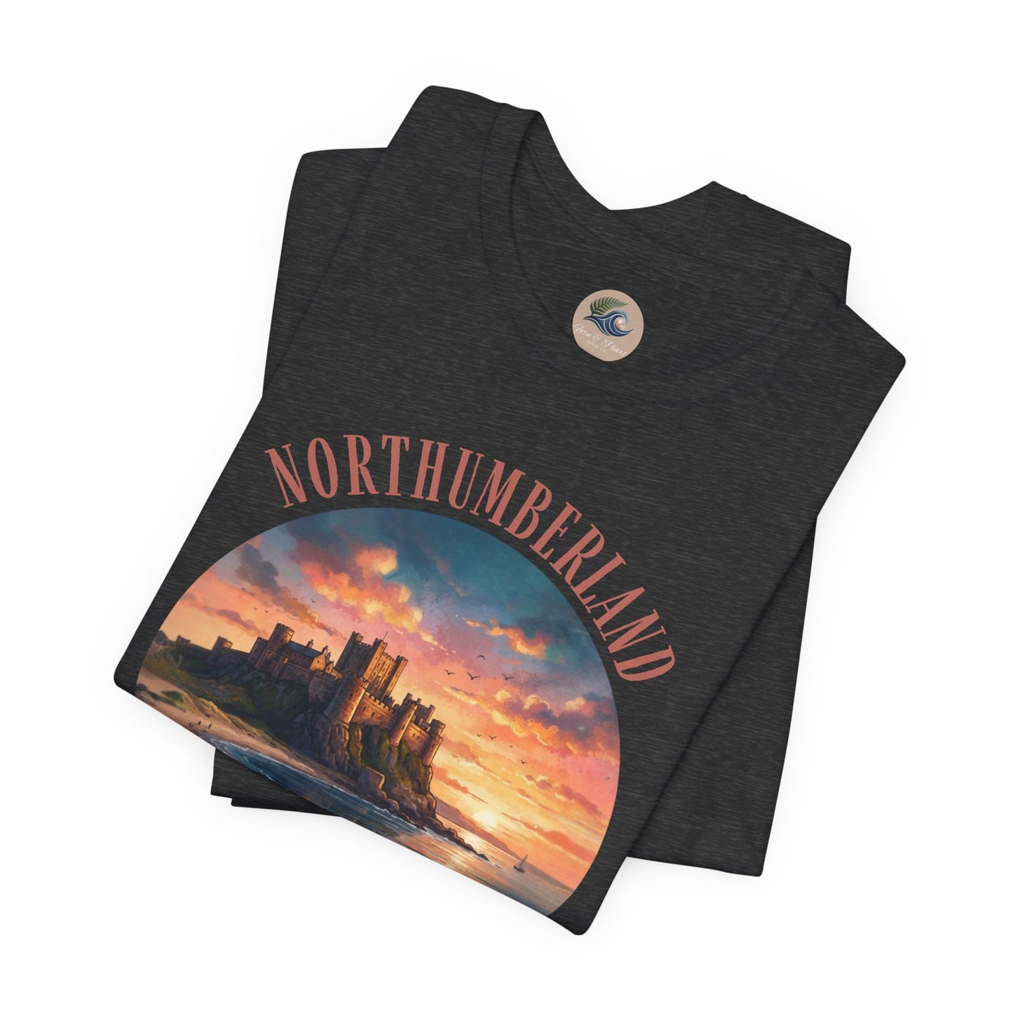 Northumberland Castle Sunset T‑Shirt