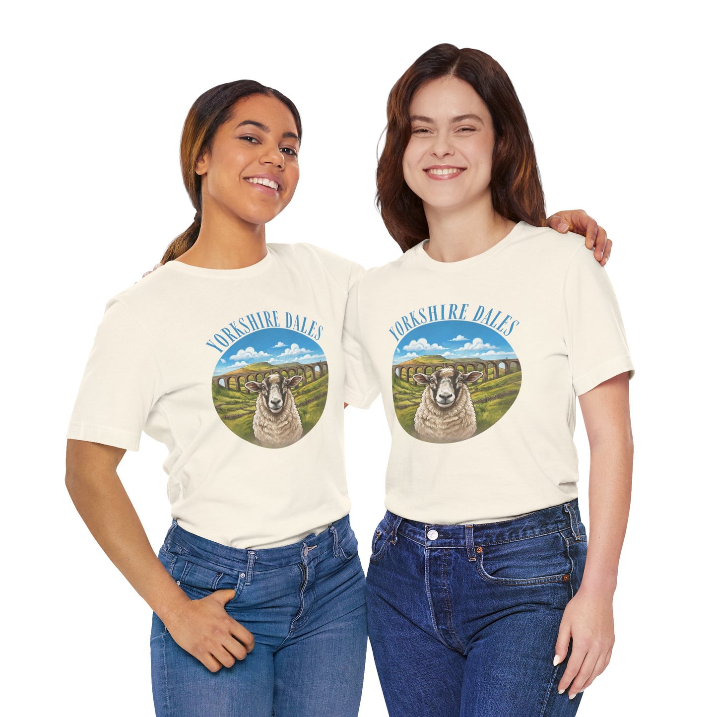 Yorkshire Dales Sheep T-Shirt — Scenic Countryside Tee