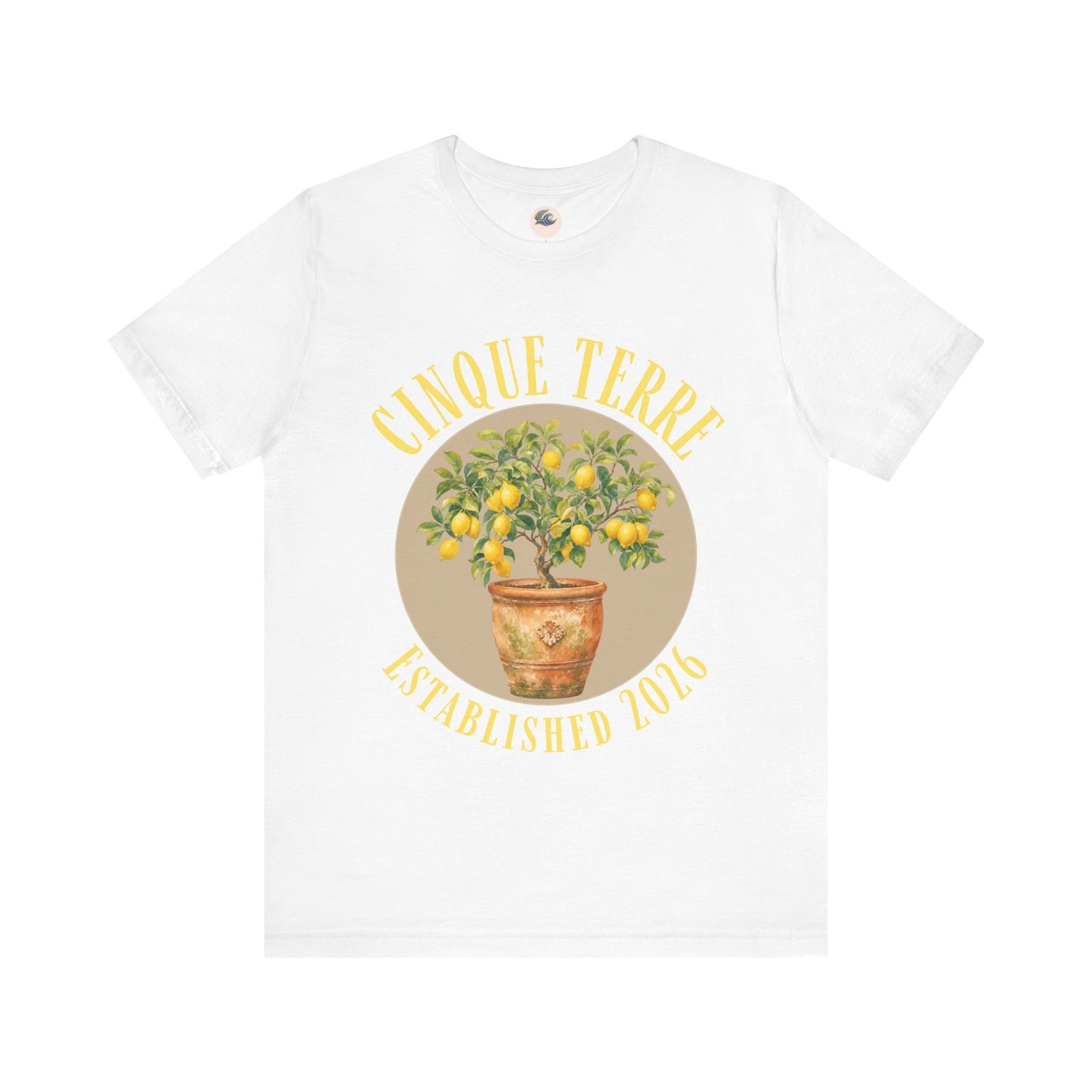Cinque Terre Lemon Tee — Established 2026 Graphic T-Shirt