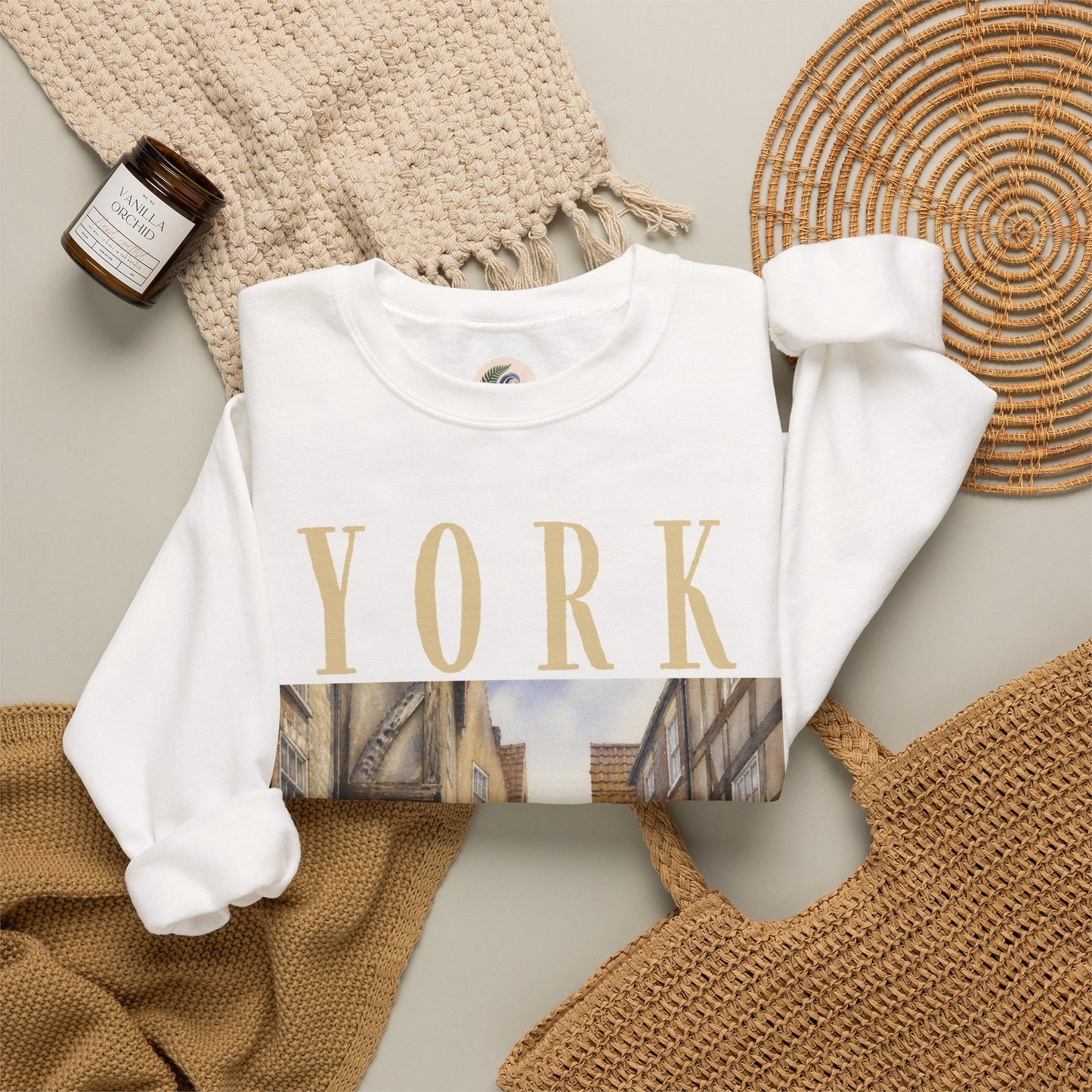 York Vintage Street Crewneck Sweatshirt