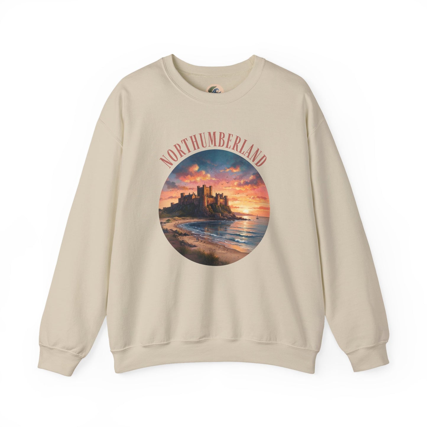 Northumberland Castle Sweatshirt — Scenic Sunset Crewneck