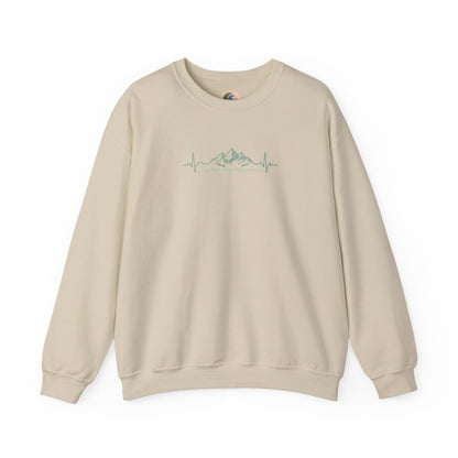 Mountain Heartbeat Crewneck Sweatshirt