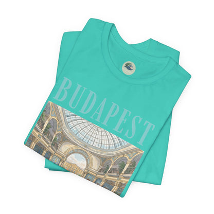 Budapest Thermal Baths Graphic Tee — Vintage Spa Travel T-Shirt