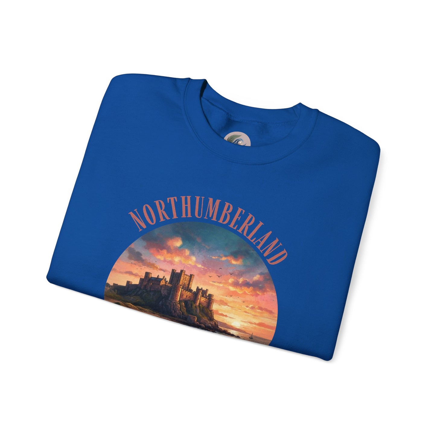 Northumberland Castle Sweatshirt — Scenic Sunset Crewneck