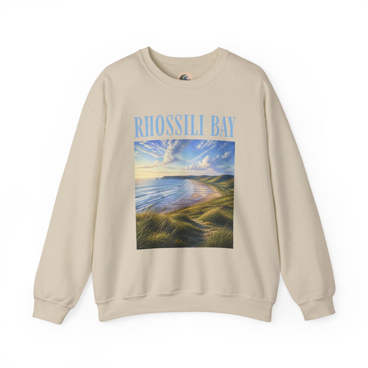 Rhossili Bay Scenic Crewneck Sweatshirt