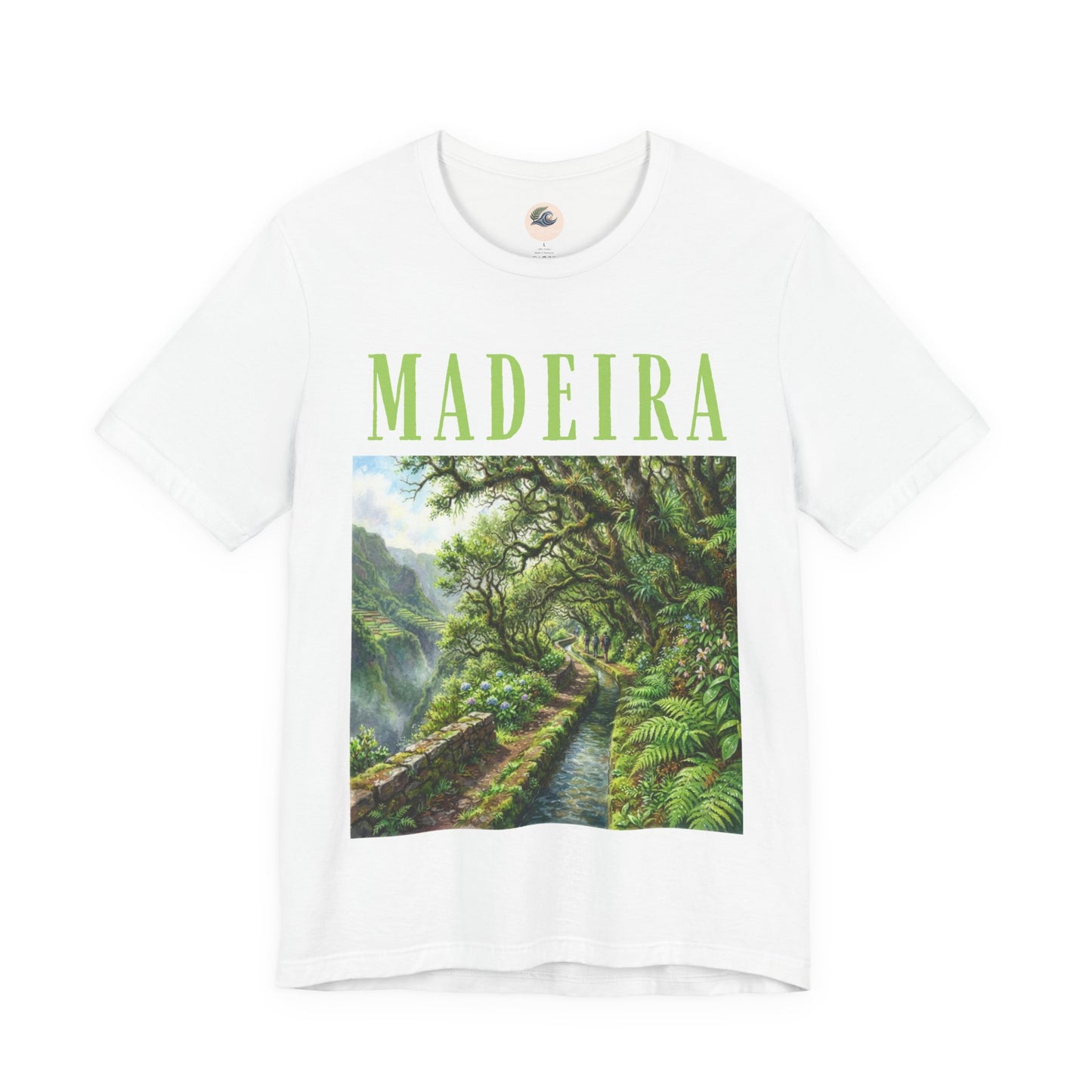 Madeira Jungle Trail T‑Shirt — Scenic Island Nature Tee