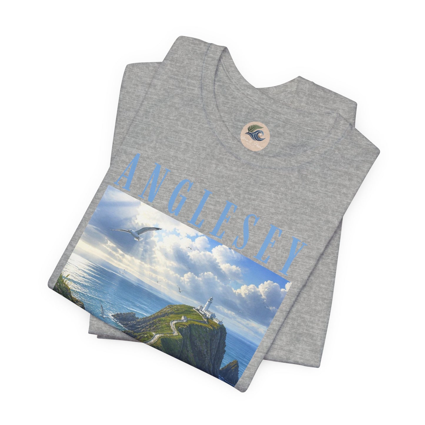 Anglesey Coastal T‑Shirt — Scenic Wales Landscape Tee