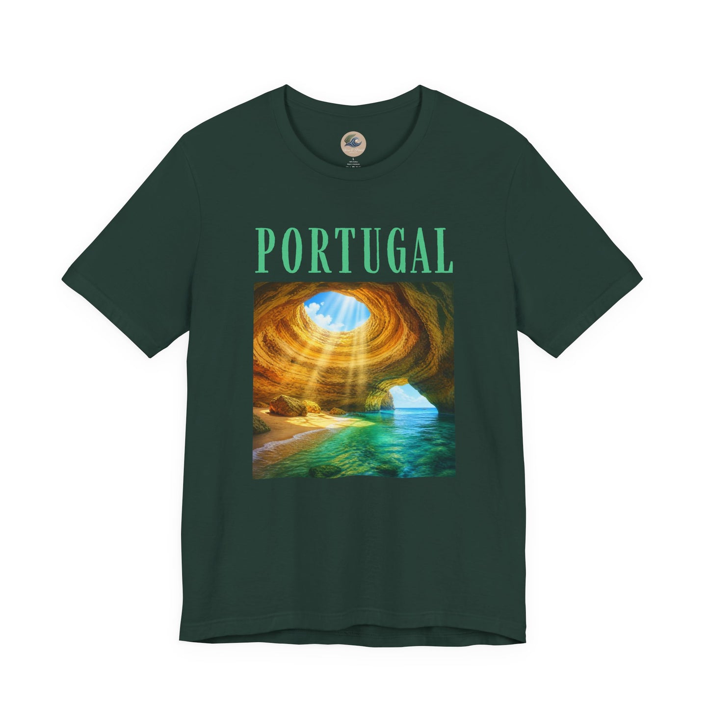 Portugal Benagil Cave Graphic Tee
