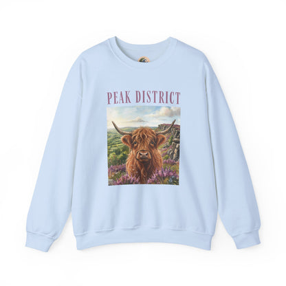 Peak District Highland Cow Sweatshirt
