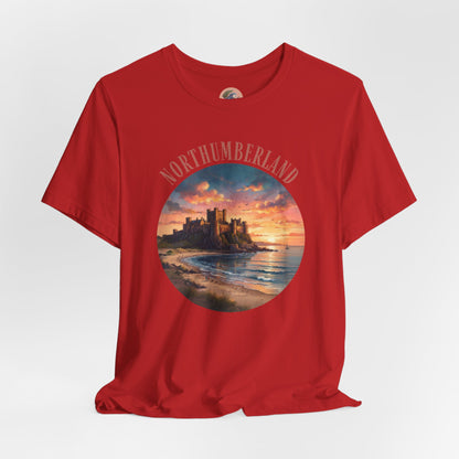 Northumberland Castle Sunset T‑Shirt