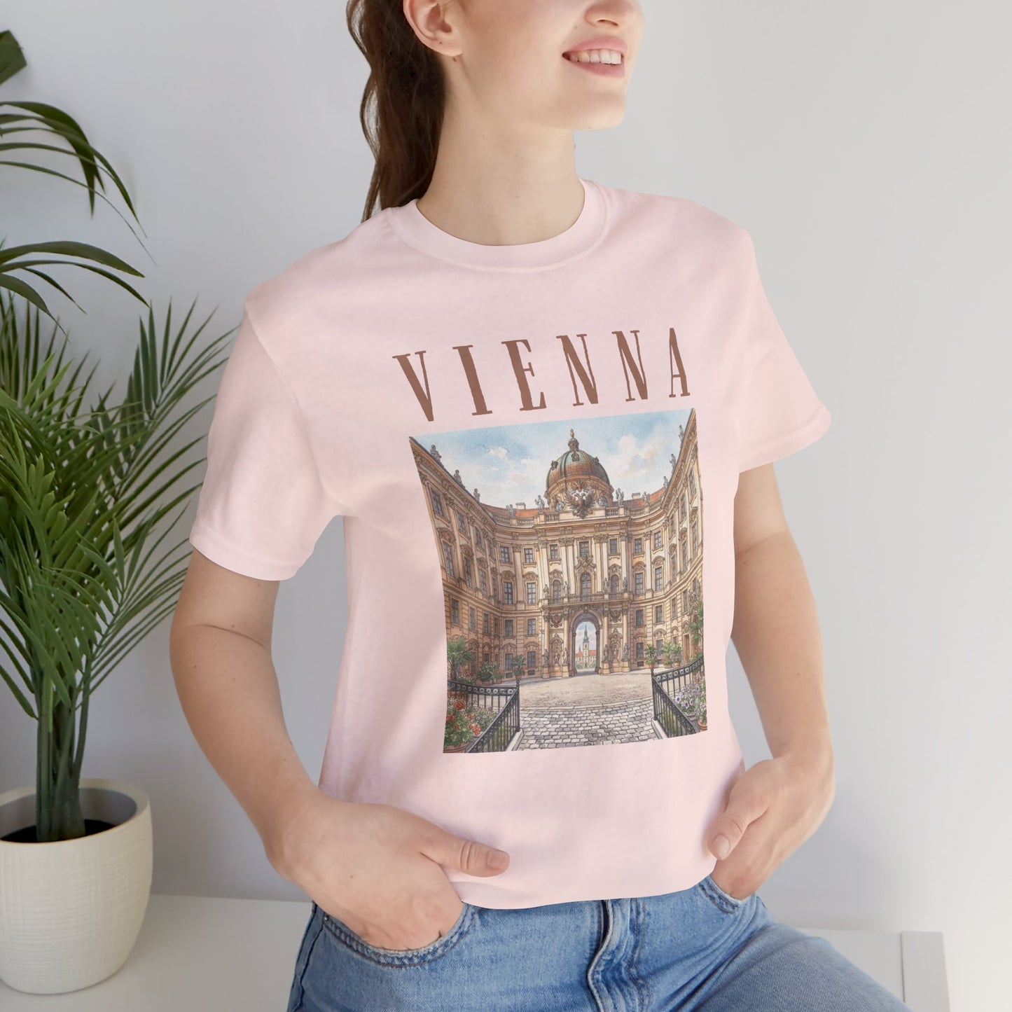 Vienna Photo Tee — Vintage Cityscape Travel T‑Shirt
