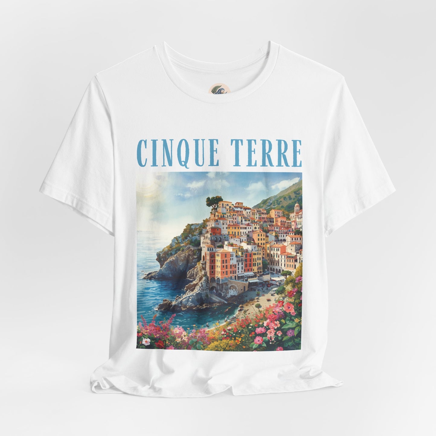 Cinque Terre Scenic Tee — Italian Coastline Travel T-Shirt
