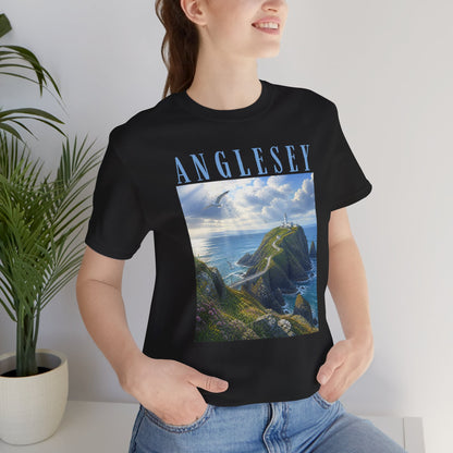 Anglesey Coastal T‑Shirt — Scenic Wales Landscape Tee