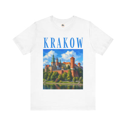 Krakow Castle Graphic Tee – Vintage Polish Travel T‑Shirt