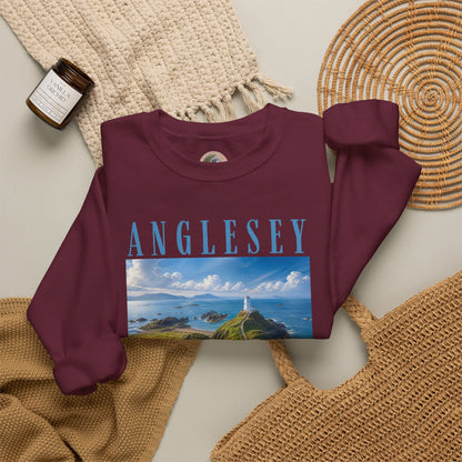 Anglesey Scenic Sweatshirt — Coastal Landscape Crewneck