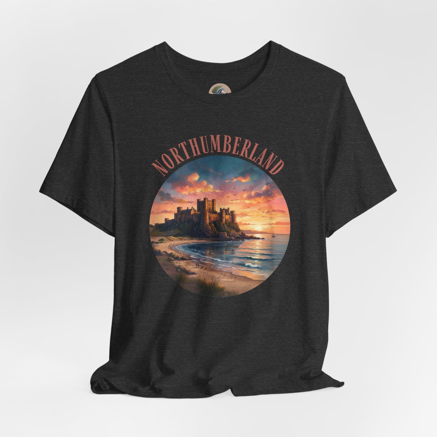 Northumberland Castle Sunset T‑Shirt