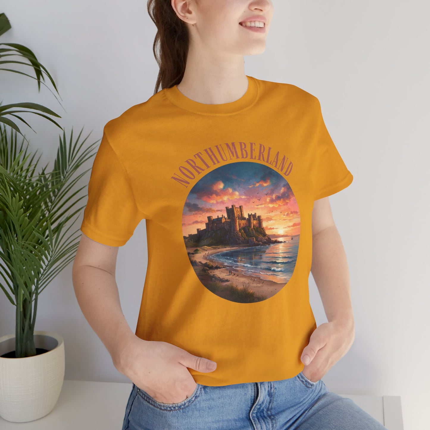 Northumberland Castle Sunset T‑Shirt