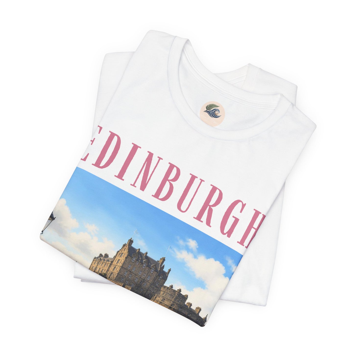 Edinburgh Castle Photo Tee – Vintage Travel T‑Shirt