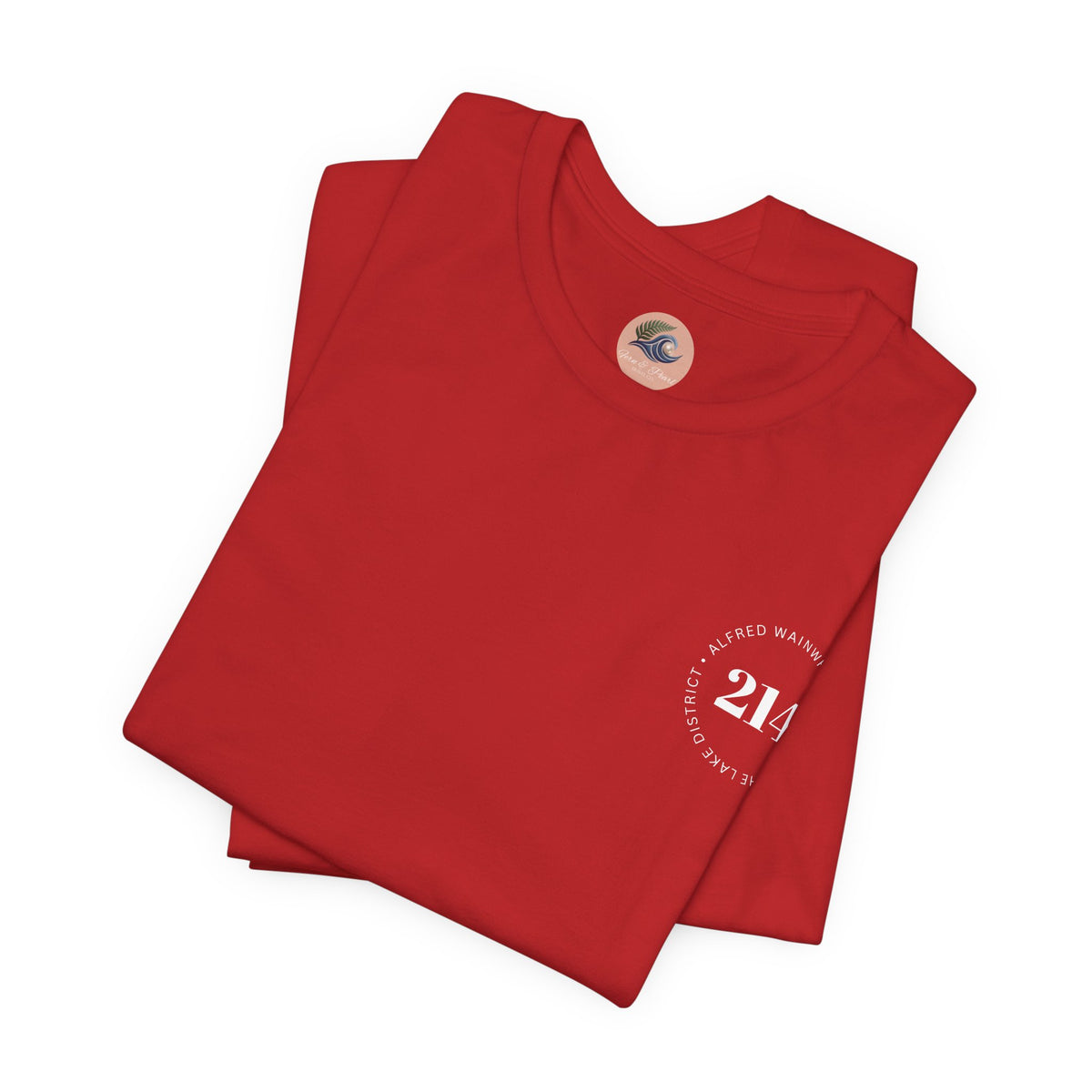 214 Wainwrights Minimalist Chest Logo T‑Shirt