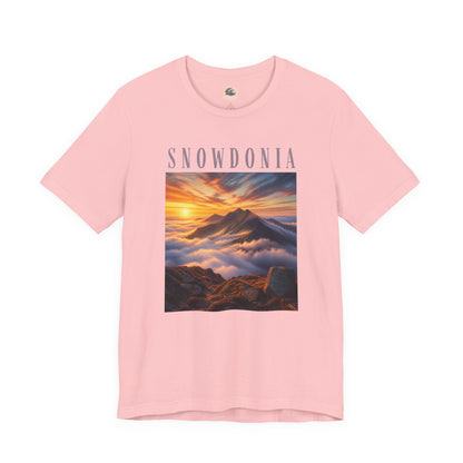 Snowdonia Mountain Sunset T‑Shirt