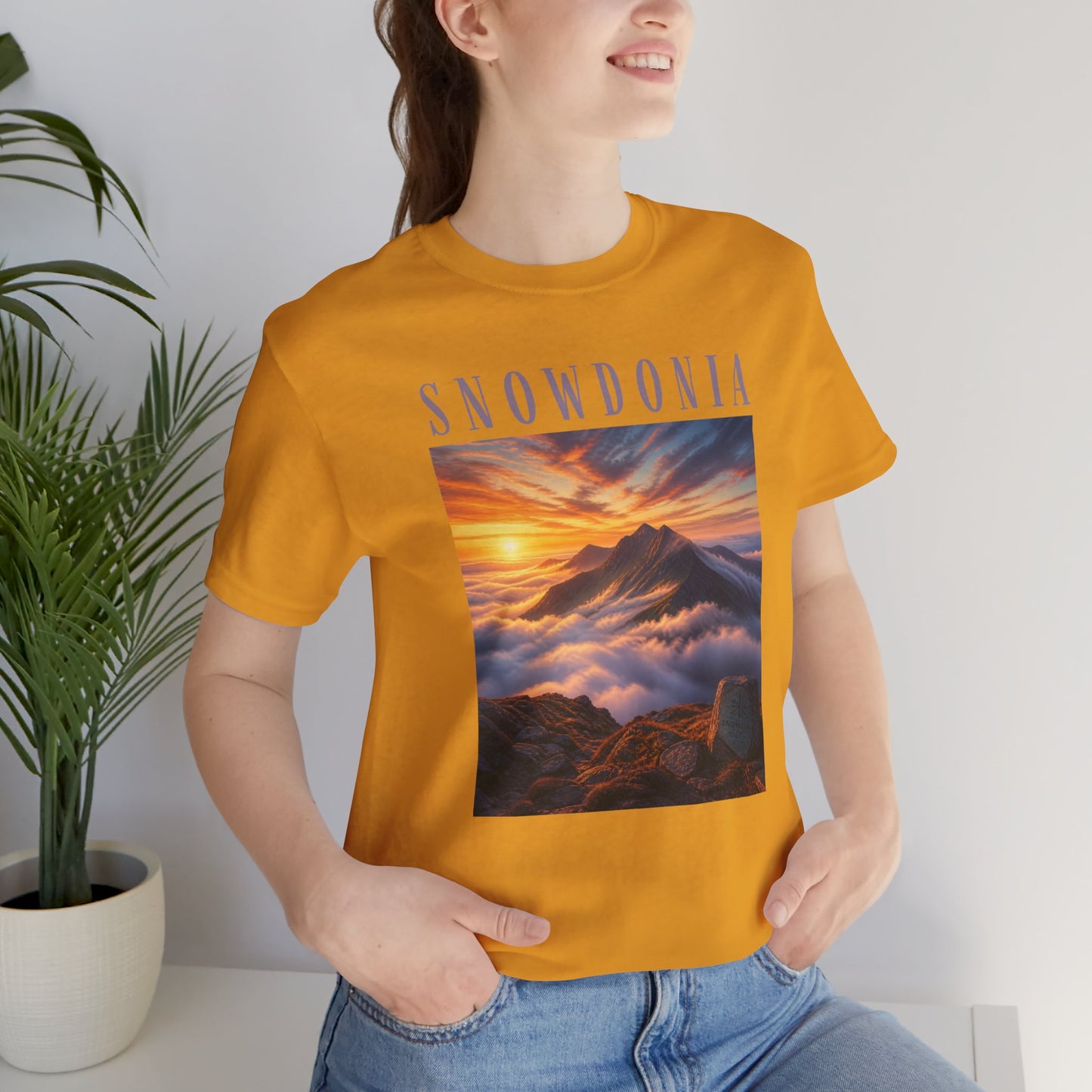 Snowdonia Mountain Sunset T‑Shirt