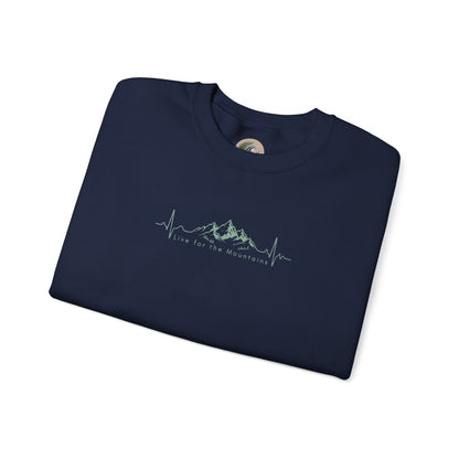 Mountain Heartbeat Crewneck Sweatshirt
