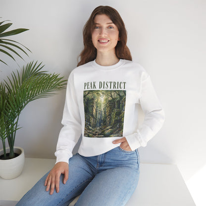 Peak District Luds Church - Scenic Crewneck Sweatshirt