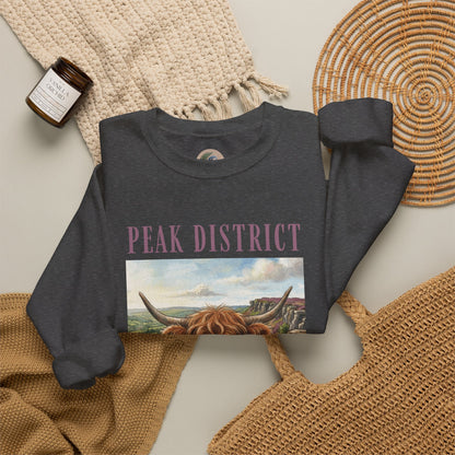 Peak District Highland Cow Sweatshirt