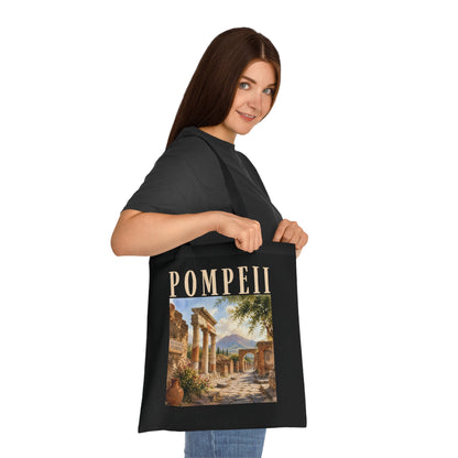 Pompeii Vintage Ruins Cotton Tote