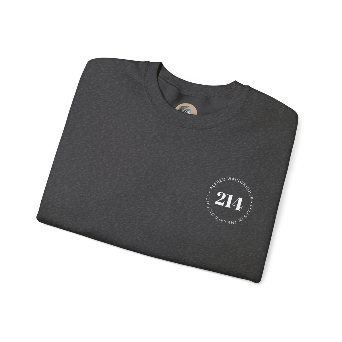 214 Wainwrights Minimalist Crewneck Sweatshirt — Small Chest Logo