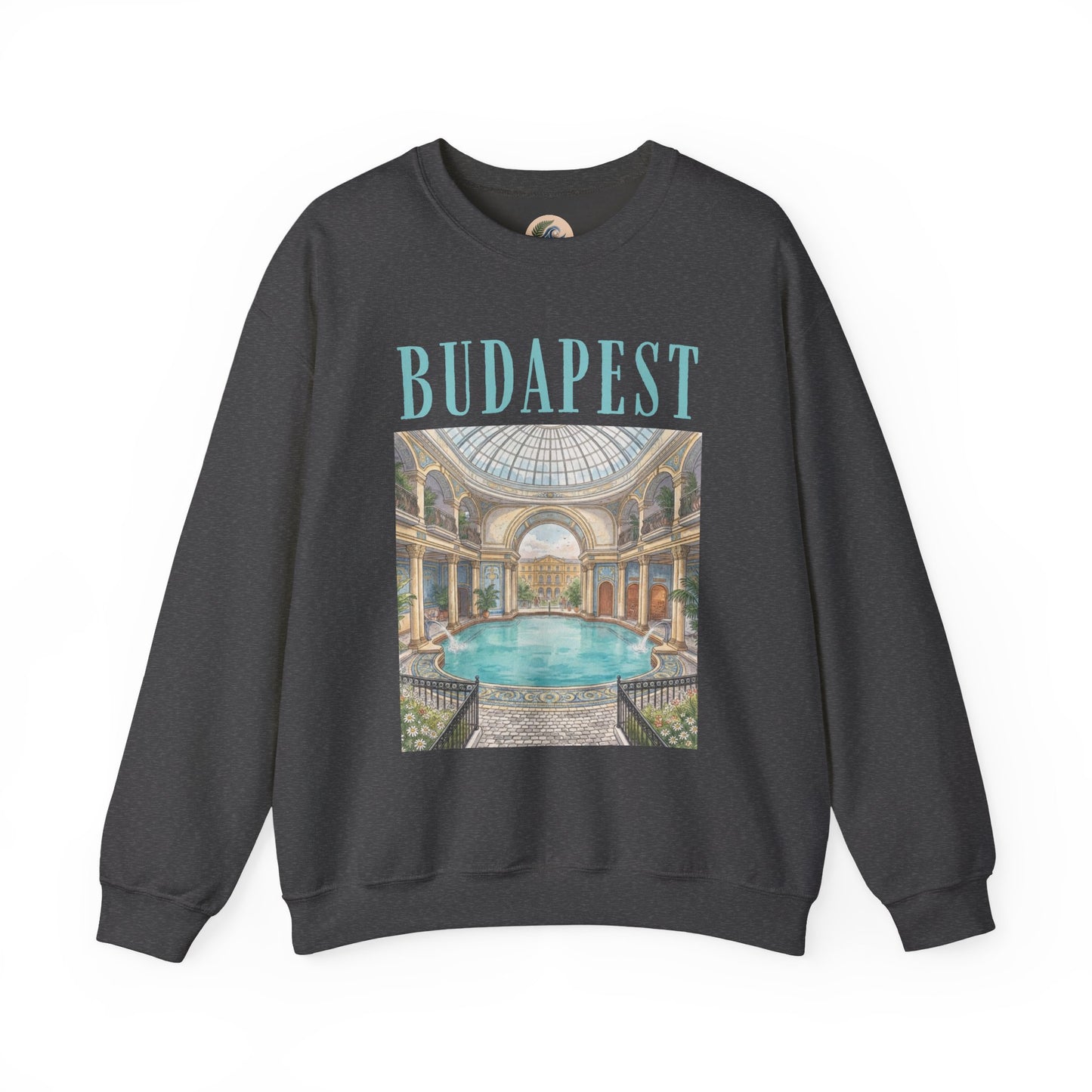 Budapest Thermal Bath Crewneck Sweatshirt
