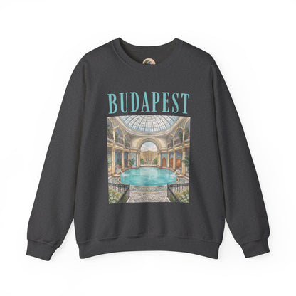 Budapest Thermal Bath Crewneck Sweatshirt