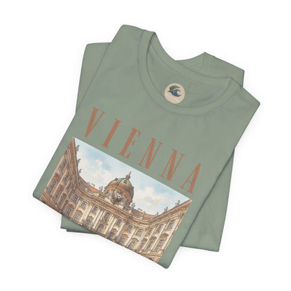Vienna Photo Tee — Vintage Cityscape Travel T‑Shirt