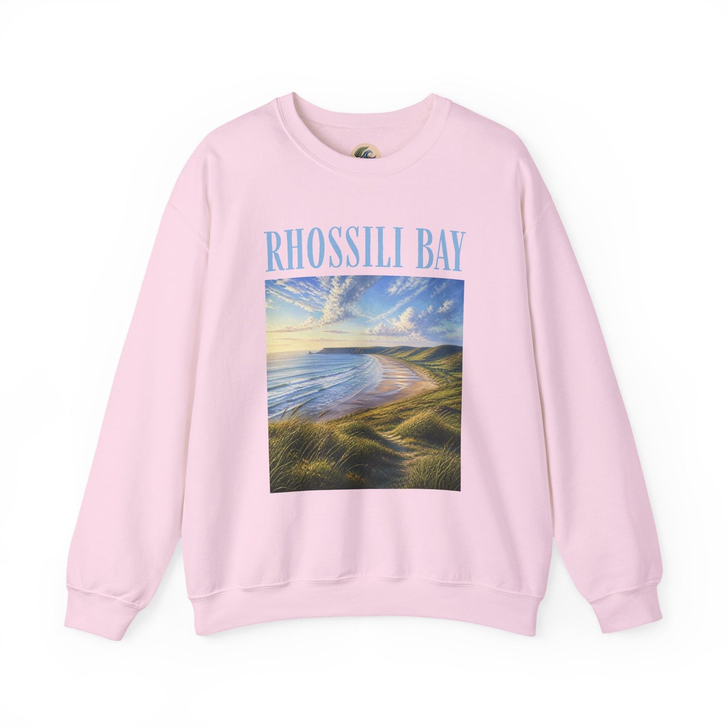 Rhossili Bay Scenic Crewneck Sweatshirt