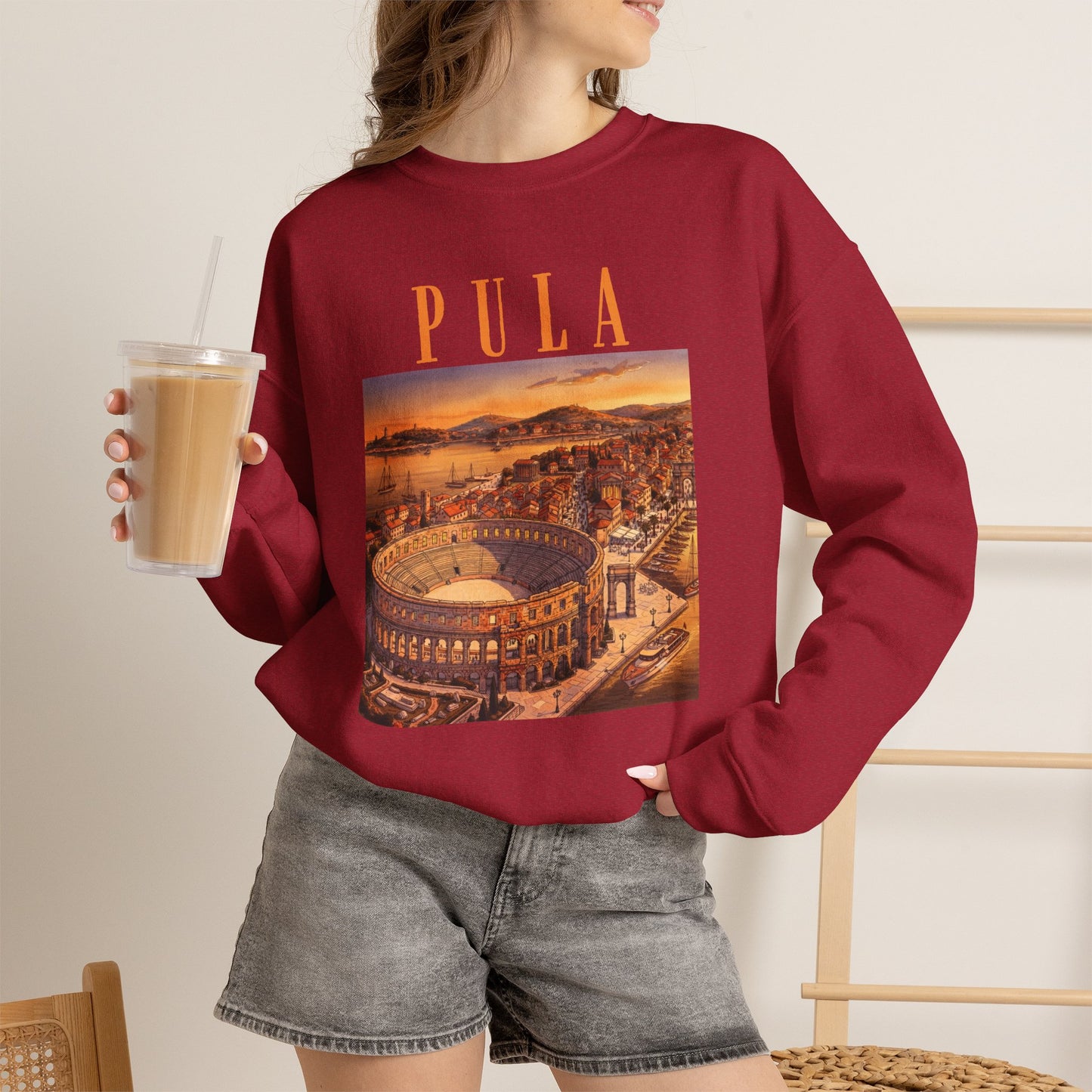 Pula Vintage Arena Crewneck Sweatshirt