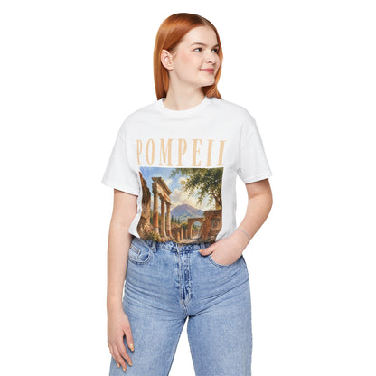 Pompeii Vintage Ruins Tee — Retro Travel Graphic T-Shirt