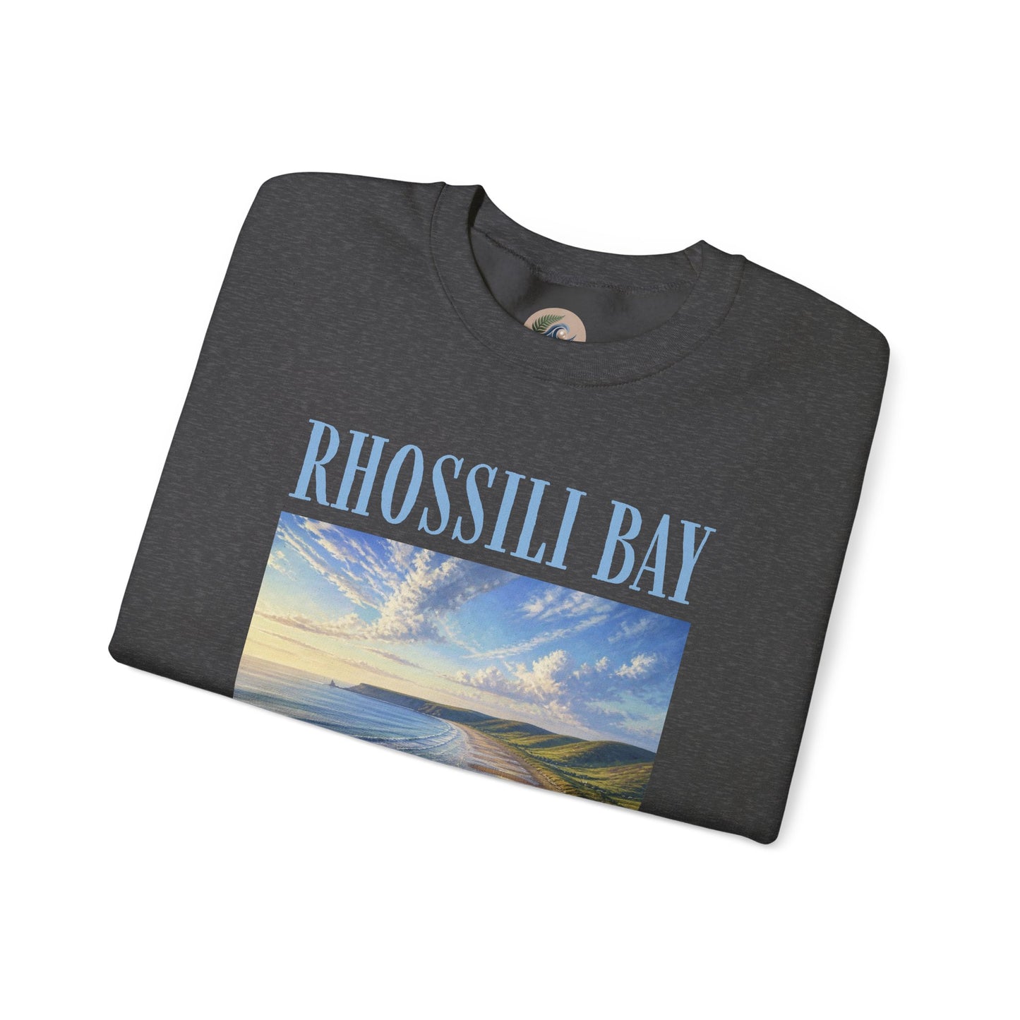Rhossili Bay Scenic Crewneck Sweatshirt