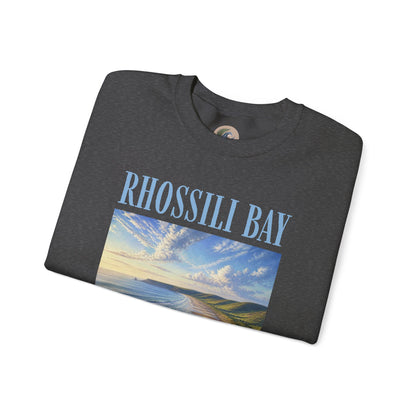 Rhossili Bay Scenic Crewneck Sweatshirt